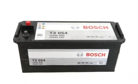 Акумулятор Bosch 12В/154Аг/1150А/39,84кг BOSCH 0 092 T30 540