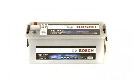 Акумулятор автомобільний Bosch TE 0092TE0777 190Ah 1050A L+ BOSCH 0 092 TE0 777