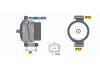 Генератор BOSCH 0124325031 реставрація без шківа 0124325031