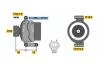 Генератор відновлений FORD Transit 00-06 BOSCH 0124415030 (фото 5)