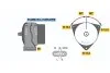 Генератор реставрація BOSCH 0124655016
