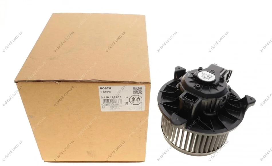 Моторчик печки Ford Transit Courier 1.0/1.5 TDCi 14- (12V) BOSCH 0 130 115 805 (фото 1)
