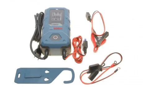 Зарядное устройство C80-Li (6V/12V) (14Ah до 400Ah) 15A (EFB/GEL/AGM/LiFePO4) с поддержкой заряда BOSCH 0189921080