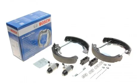 Колодки тормозные (задние) Opel Astra F/G/Vectra B 91-09 (барабанные) (230x42)(+цилиндры) BOSCH 0 204 114 642