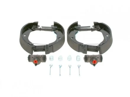 FORD К-т гальмівних колодок (барабан) SUPER PRO TRANSIT 00- (254*52) BOSCH 0204211392