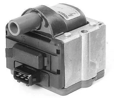 AUDI Котушка запалювання 80/100: 1,6-2,3 VW Golf 3/4, Passat, Polo SKODA SEAT BOSCH 0221601006