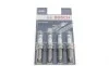 Свеча зажигания (к-кт 4шт) Citroen С3.С4/Peugeot 207/208 1.4/1.6i 07-/Mini 1.6 (N14/N18) 06-14 BOSCH 0 242 135 812 (фото 1)