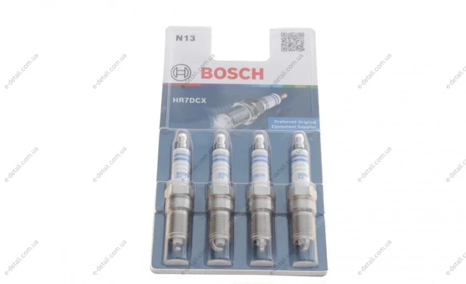 Свеча зажигания Ford Fiesta 89-02 (к-кт 4шт) BOSCH 0 242 235 951 (фото 1)
