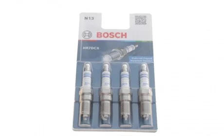 Свічка запалювання Ford Fiesta 89-02 (к-кт 4шт) BOSCH 0 242 235 951