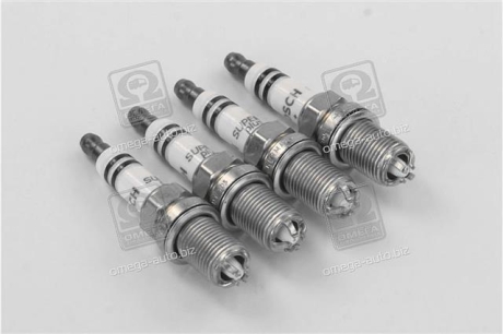 ,FGR7DQPE +48 свічки запалювання PLATIN PLUS (4-х конт.) 1,6mm BMW ROVER BOSCH 0242235981