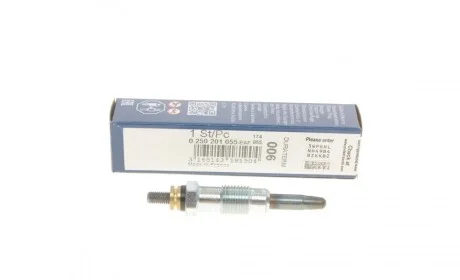 Свічка розжарювання DB 208-410/Sprinter/Vito 2.3D (11.5V) BOSCH 0 250 201 055