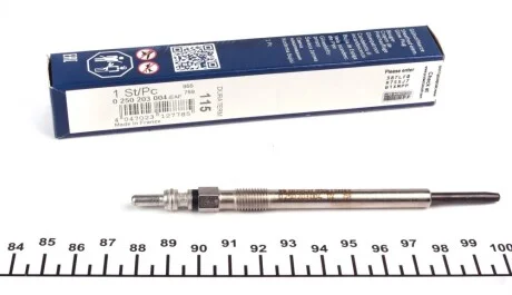 Свічка розжарювання Land Rover Range Rover 2.7/3.6 D 4x4 05-13 BOSCH 0 250 203 004