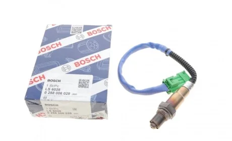 Лямбда зонд Peugeot Partner/Citroen Berlingo 1.4/1.6i 96- BOSCH 0 258 006 028
