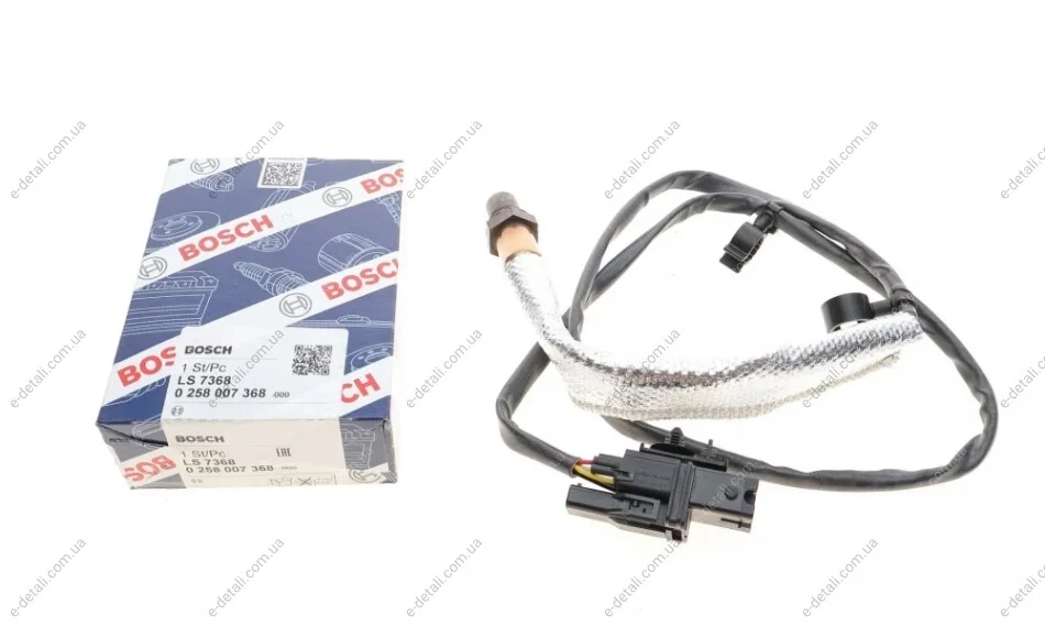 Лямбда зонд Volvo S60 I/S80 I/V70 II/XC70 I/XC90 I 2.0-2.5T BOSCH 0 258 007 368 (фото 1)