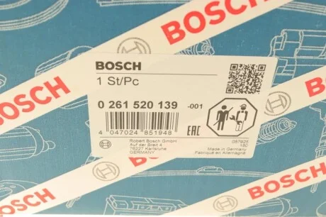 Насос топливный высокого давления Ford Focus/C-Max/Transit Connect 1.6 10- BOSCH 0 261 520 139