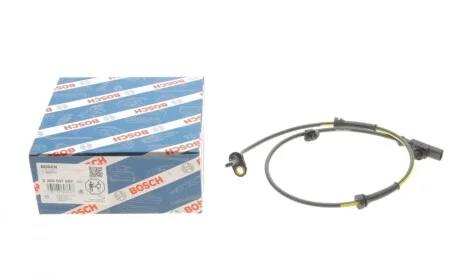 Датчик ABS (передній) Citroen C1/Peugeot 107 1.0/1.4HDi 01- (L=801mm) BOSCH 0265007687