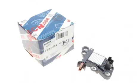 Реле генератора Renault Clio/Laguna/Master/Megane 01-/Dacia Dokker/Duster/Logan 1.2-1.9 04- BOSCH 0 272 220 736