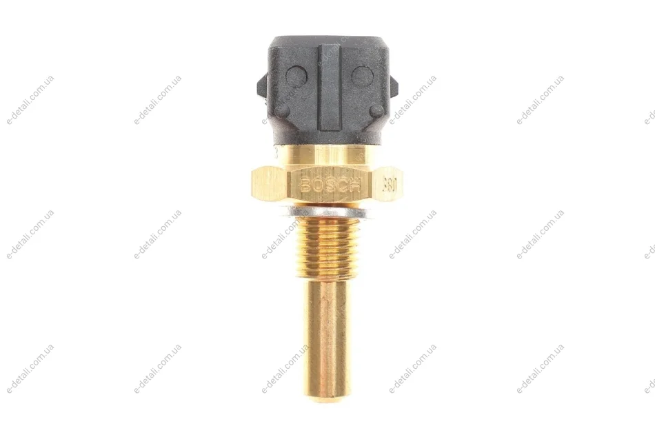 Датчик температуры охлаждающей жидкости Audi 80/90/100 2.3 86-96 (M10x1) черный BOSCH 0280130053 (фото 1)