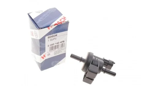 Клапан воздушный (перепускной) Maserati Gran Turismo I/Quattroporte V 4.7 08- BOSCH 0280142479