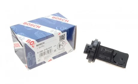 Витратомір повітря BMW 5 (F10/F07/F11)/6 (F06/F12/F13)/7 (F01-F04) (N63) 12-19 BOSCH 0 280 218 417