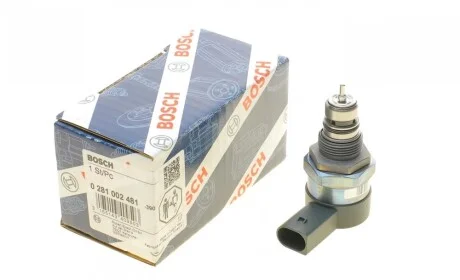 Клапан редукционный рейки паливної MB E-class (W211) OM647/OM648) 02-08/BMW 5 (E60) (M57/M47) 04-10 BOSCH 0 281 002 481