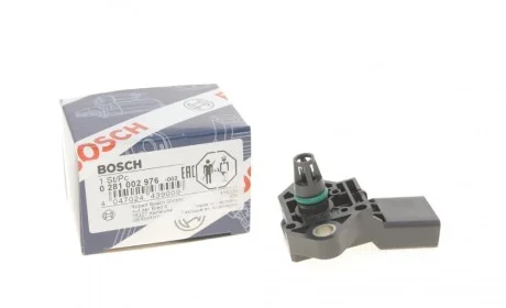 Датчик давления наддува Audi A4/Porsche Cayenne 1.0-6.8 03- BOSCH 0 281 002 976
