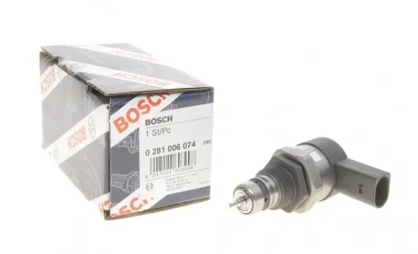 Клапан редукционный рейки топливной VW Crafter 2.0TDI BOSCH 0 281 006 074