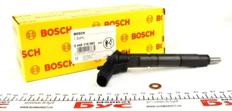 Форсунка MB Sprinter 906/Vito (W639) 3.0CDI OM642 06- BOSCH 0 445 115 063