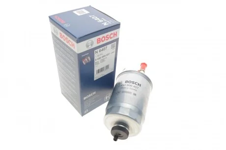 Фильтр топливный Ford Connect 1.8Di/TDCi (55kw) 02- (под клапан) BOSCH 0 450 906 407
