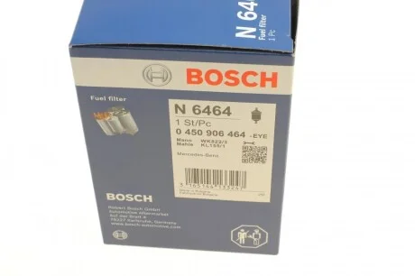 Фильтр топливный MB S-class S400CDI 00- BOSCH 0 450 906 464
