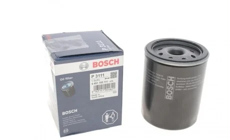 Фильтр масляный Citroen Berlingo/Peugeot Partner/Fiat Scudo 1.8/1.9D/1.4i/1.8i 96-99 (h=100mm) BOSCH 0 451 103 111