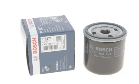 Фільтр масляний Ford Transit Connect 2.5 09-/Toyota Corolla 1.3 02-07 BOSCH 0 451 103 271