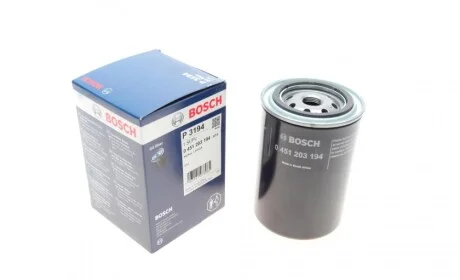 Фільтр масляний Land Rover Range Rover 2.4/2.5 TD -94 BOSCH 0 451 203 194