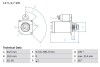 Стартер BOSCH 0986017030 (фото 1)