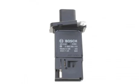 Витратомір повітря Citroen Jumper/Ford Transit 1.8HDI-3.2TDCI 02-14 BOSCH 0986280703