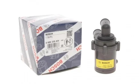 Насос системи охолодження (додатковий) VW Touareg 3.0 V6 TDI 07-10 BOSCH 0 986 338 404