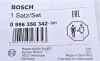 Провода зажигания VW Golf II/III 1.8/1.4 91-/Skoda Octavia 1.6 96- (к-кт) BOSCH 0 986 356 342 (фото 8)