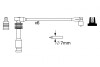 B050 дроти високого напруги (6шт) OPEL Vectra A/Calibra 2,5i, Omega B 2,5/3,0i BOSCH 0986357050 (фото 5)
