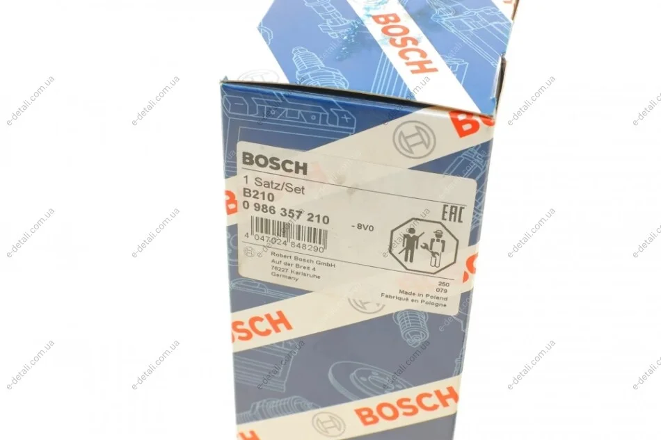 Провід запалювання Renault Espace/Laguna 1.8/2.0 93-01 (к-кт) BOSCH 0 986 357 210 (фото 1)