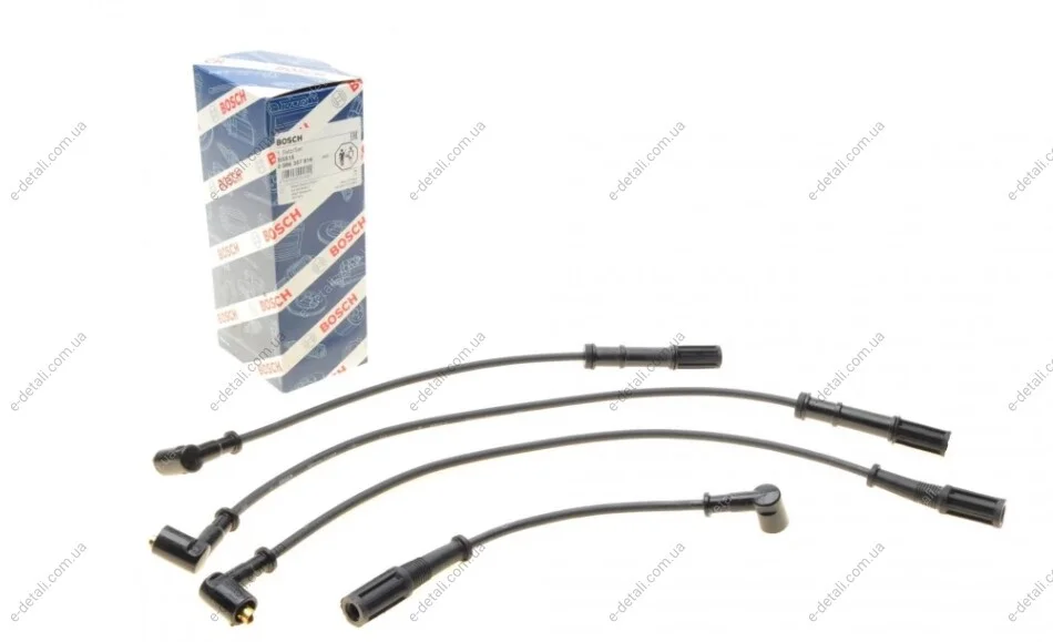Провід запалювання Fiat Doblo/Panda 1.1/1.2 00- (к-кт) BOSCH 0 986 357 816 (фото 1)