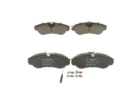 Колодки гальмівні дискові CITROEN Jumper 1.9,2.5Diesel/FIAT DUCATO 18,4x4 2.5,2.8TD/PEUGEOT Boxer BOSCH 0986424031