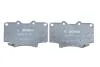 Колодки гальмівні (передні) Toyota Land Cruiser 80 90-97 BOSCH 0986424134 (фото 4)
