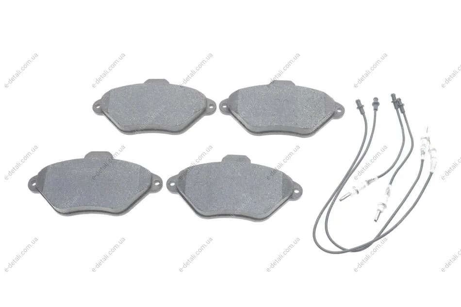Колодки гальмівні (передні) Citroen Xantia 93-03 (з датчиками) BOSCH 0986424278 (фото 1)