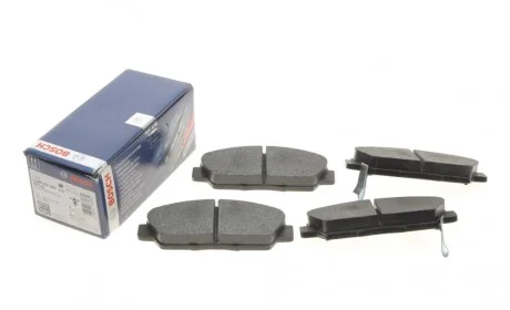Колодки гальмівні (передні) Honda Accord V 92-98/Prelude III/IV/V 86-01/Rover 600 93-00 (Akebono) BOSCH 0 986 424 289