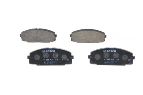 Колодки тормозные (передние) Toyota Hiace III/IV/V 82-/Dyna 85- BOSCH 0986424319