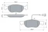 Тормозные колодки дисковые BOSCH 0986424362 (фото 5)