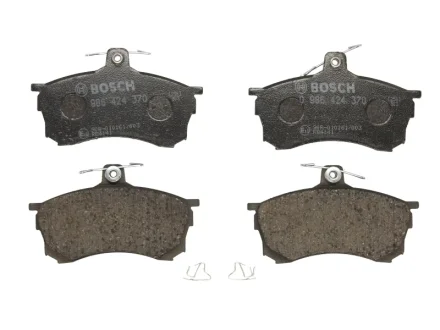 Колодки тормозные (передние) Mitsubishi Carisma 95-06 BOSCH 0986424370