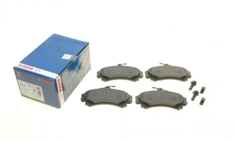 Колодки тормозные (передние) Mitsubishi Colt 04-12/Carisma/Space Star/Volvo S40/V40 95-06/Smart 04- BOSCH 0 986 424 371