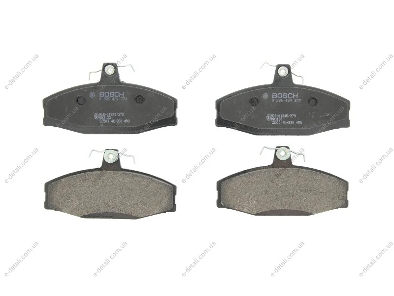 Колодки тормозные (передние) Skoda Favorit 90-97 BOSCH 0986424373 (фото 1)