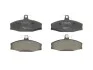 Колодки тормозные (передние) Skoda Favorit 90-97 BOSCH 0986424373 (фото 2)
